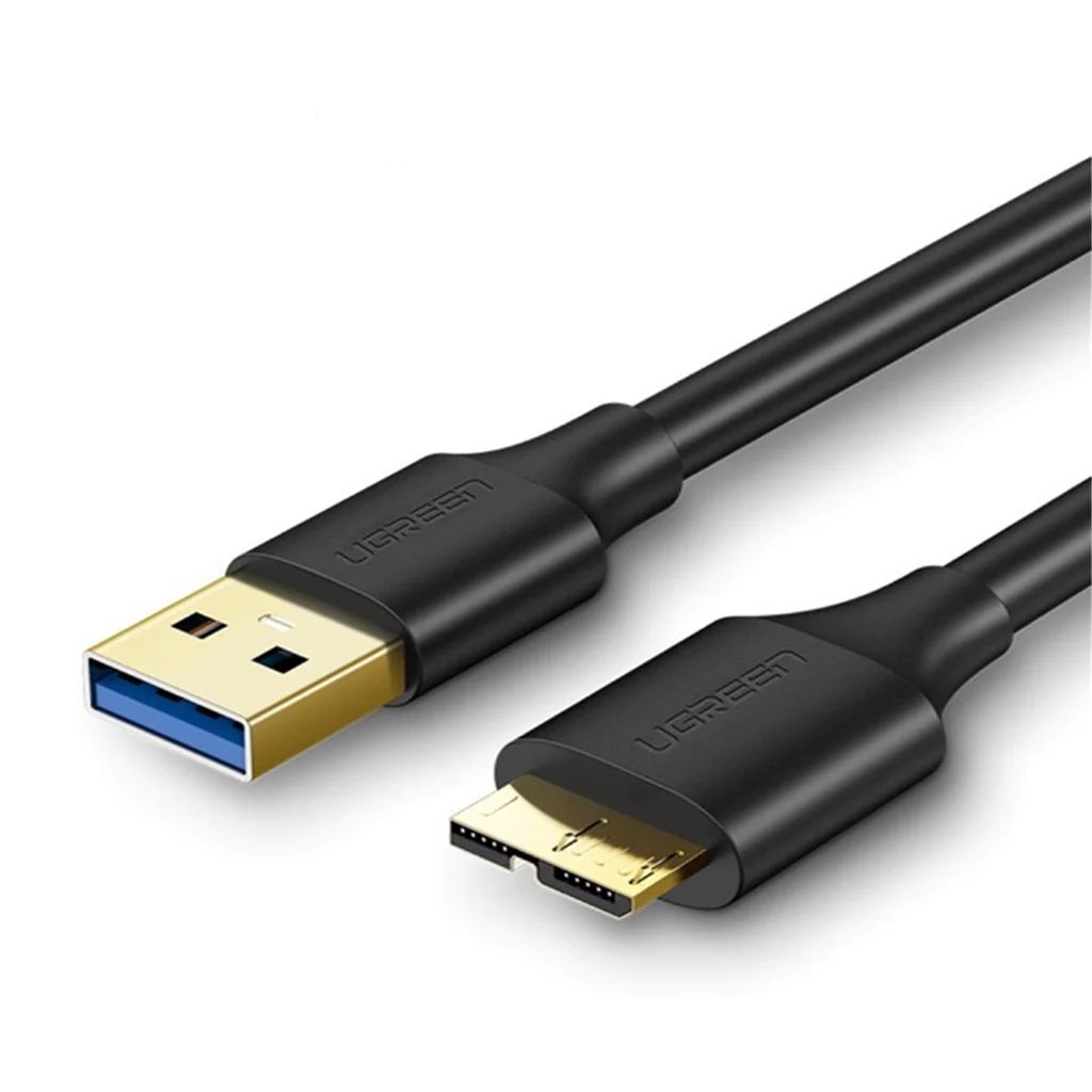 UGREEN USB 3.0 A Male to Micro USB 3.0 Male Cable 0.5m (Đen)
